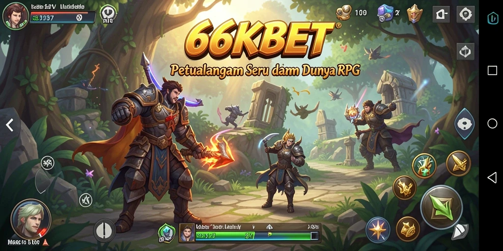 Tampilan menarik dari gameplay RPG 66KBET yang mengasyikkan.