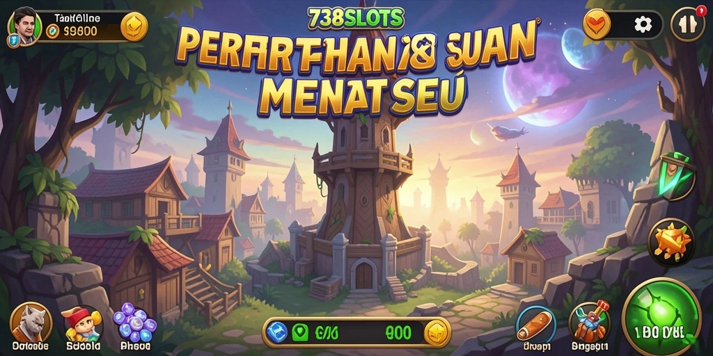 Tampilan gameplay yang menegangkan di Tower Defense.