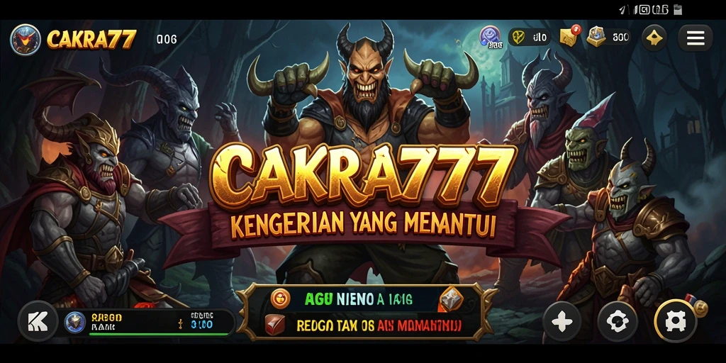 Gameplay menakutkan di CAKRA777 dengan suasana mencekam.