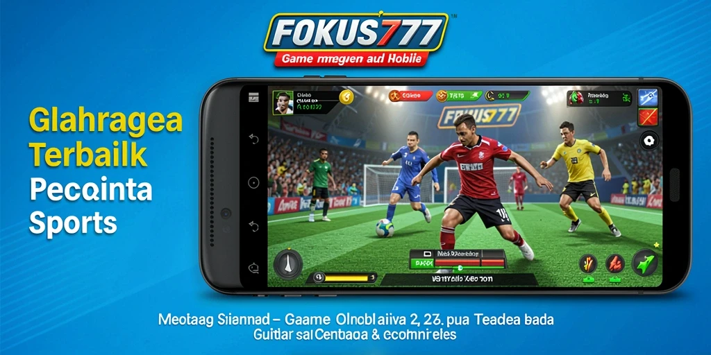 Tampilan gameplay FOKUS777 dengan aksi seru olahraga.