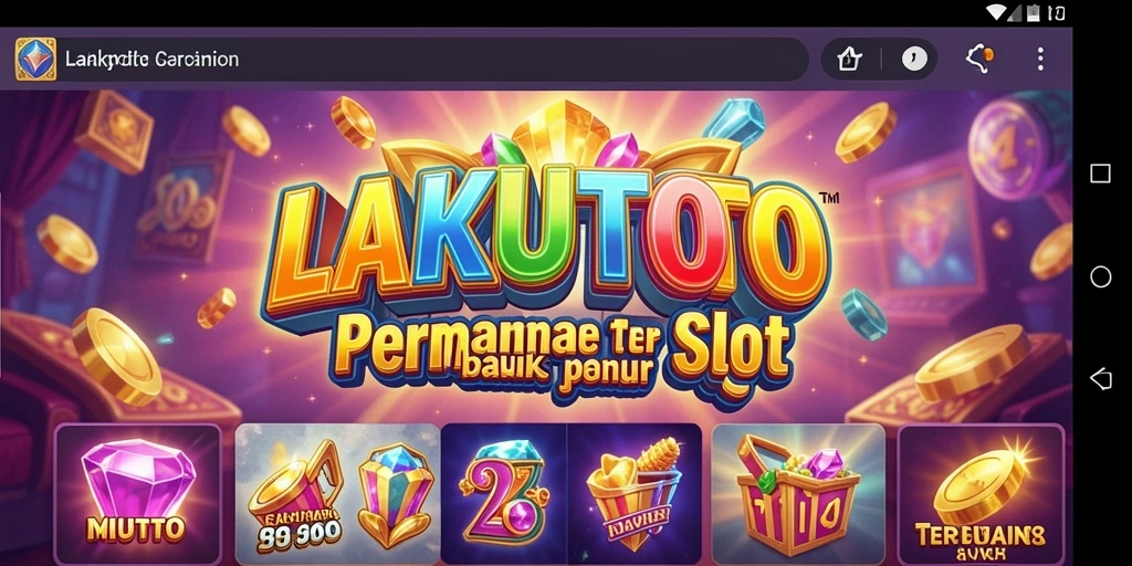 Tangkapan layar gameplay menarik dari LAKUTOTO yang menunjukkan sensasi bermain slot.
