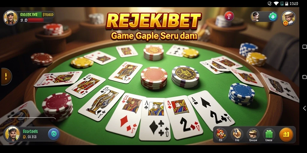Tampilan gameplay seru di REJEKIBET dengan pemain lainnya.